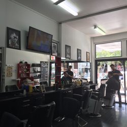 The Moustachery Barbering And Grooming - Inside view.