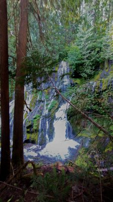 Panther Creek Falls by null