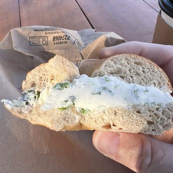 David Doughie's Bagelry - Bagel with Chive Cream Cheese - Bagels Near Me - Austin, Texas David Doughie's Bagelry - Bagel with Chive Cream Cheese - Bagels Near Me - Austin, Texas