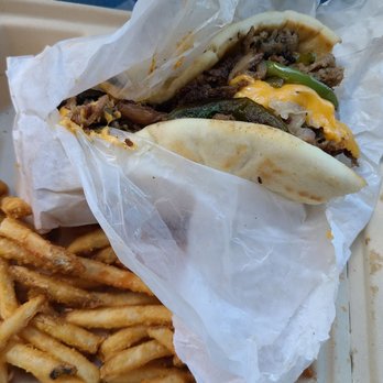 Falafel Flare - Philly wrap with added jalapeños and my choice of American cheese. So fire. - Mediterranean Near Me - Tracy, California Falafel Flare - Philly wrap with added jalapeños and my choice of American cheese. So fire. - Mediterranean Near Me - Tracy, California