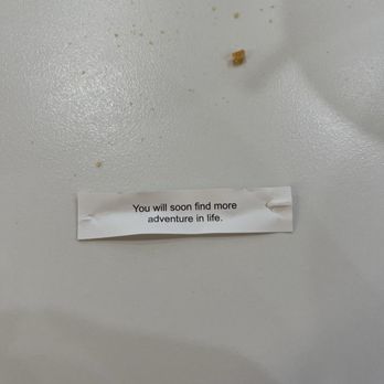 Golden Apple Buffet - Fortune cookie - Sushi Bars Near Me - Cedar Rapids, Iowa