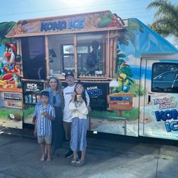 Kona Ice of HB saved us from the heat!