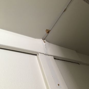 Jb & Sons Construction - Seam in the closet where support bar collapsed on day one. - General Contractors Near Me - Orange, California