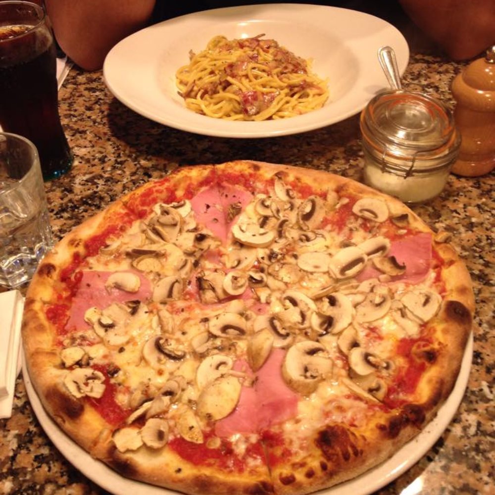 Il Fornaio - Ai Funghi Porcini Pizza & Spaghetti Carbonara - Italian Near Me - Dublin, D Il Fornaio - Ai Funghi Porcini Pizza & Spaghetti Carbonara - Italian Near Me - Dublin, D