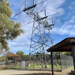 Del Mar Dog Park - Large electric tower, right in the middle of the park.