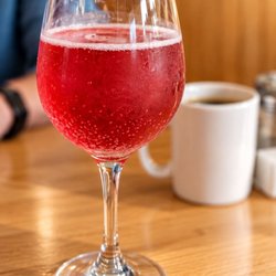Corie's Cafe - Pomegranate Mimosa