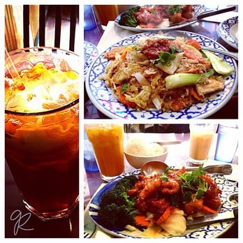 Chilli Thai - Our usual. Spicy-noodles. Crispy salmons. Thai iced-tea - Thai Near Me - Los Angeles, California Chilli Thai - Our usual. Spicy-noodles. Crispy salmons. Thai iced-tea - Thai Near Me - Los Angeles, California