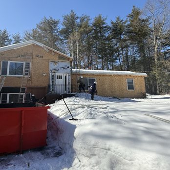 Guimauto Construction - After siding was removed - Siding Near Me - Hudson, Massachusetts
