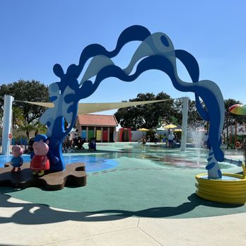 Peppa Pig Theme Park - Entrance to splash pad/ water park - Amusement Parks Near Me - Cypress Gardens, Florida