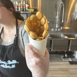 Chill Out Ice Creamery - Fresh made waffle bubble cone