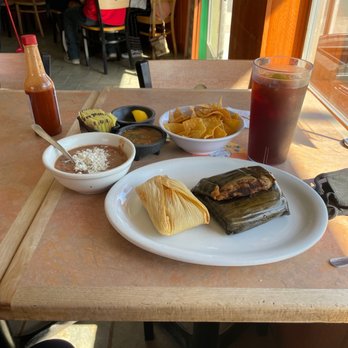 La Tortuga - Chicken Tamales w/ beans - Mexican Near Me - Seaside, California
