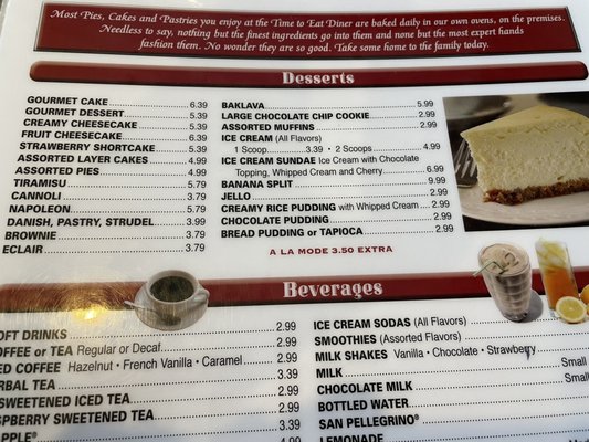 Menu photo 4 Time to Eat Diner Bridgewater, NJ