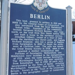Berlin Historical Marker