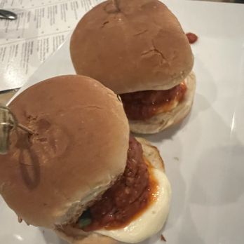 Fratelli's Italian & Seafood - Meatball sliders in Diablo sauce - Seafood Near Me - Middletown, Maryland