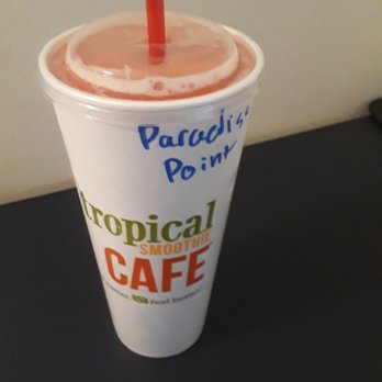 Tropical Smoothie Cafe - Paradise Point, very refreshing! - Juice Bars & Smoothies Near Me - Rolling Meadows, Illinois