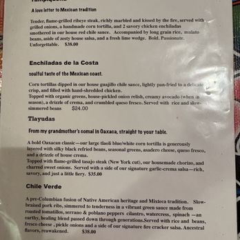 Casa Kalaheo - Menu - Mexican Near Me - Kalaheo, Hawaii