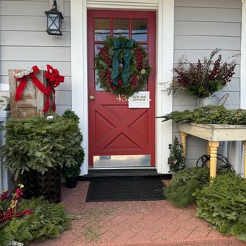 Occasional Flowers - The front stoop @OccasionalFlowers brimming with fresh pine products for the holidays - Gift Shops Near Me - Yardley, Pennsylvania Occasional Flowers - The front stoop @OccasionalFlowers brimming with fresh pine products for the holidays - Gift Shops Near Me - Yardley, Pennsylvania
