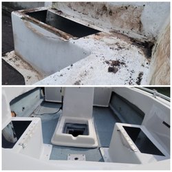 Soaked - Before and After Mold, Mildew and Algae treatments!