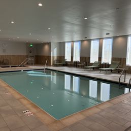 Heated indoor pool