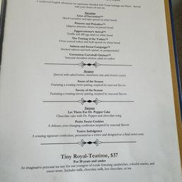 Menu Menu