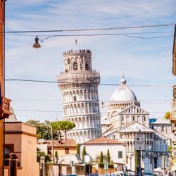 Vacation Inspirations - Walking from our hotel to see the leaning tower