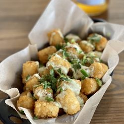 Bow & Arrow - This is the appetizer you want. Ranch Jalapeño tots