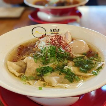 Kazan - Signature #1 w/ Chicken and Shrimp-only Wontons @bilalandjesseatfood - Noodles Near Me - Beverly Hills, California Kazan - Signature #1 w/ Chicken and Shrimp-only Wontons @bilalandjesseatfood - Noodles Near Me - Beverly Hills, California