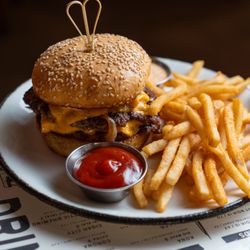 Avalon Beach House - Double Smash Burger
