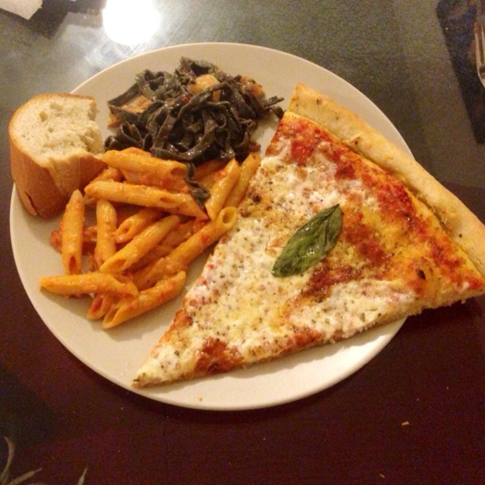 Louie's Pizza - Margarita pizza, penne ala vodka, and black linguini seafood! - Italian Near Me - Elmhurst, New York Louie's Pizza - Margarita pizza, penne ala vodka, and black linguini seafood! - Italian Near Me - Elmhurst, New York
