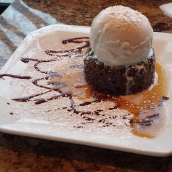 Aurora’s - How can you go wrong with sticky toffee cake and house made hazelnut gelato! Mmm! - Mediterranean Near Me - Fairfield, Connecticut Aurora’s - How can you go wrong with sticky toffee cake and house made hazelnut gelato! Mmm! - Mediterranean Near Me - Fairfield, Connecticut