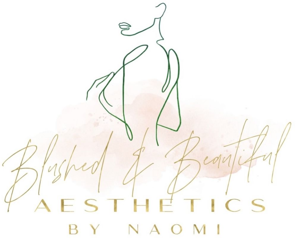 Blushed & Beautiful Aesthetics by Naomi Logo