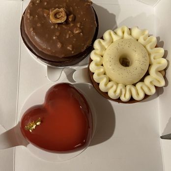 Lelu Patisserie - Ferrero Rocher tart, pear and vanilla tart, and chocolate mousse - Bakeries Near Me - Fort Lee, New Jersey Lelu Patisserie - Ferrero Rocher tart, pear and vanilla tart, and chocolate mousse - Bakeries Near Me - Fort Lee, New Jersey