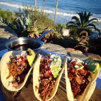Las Brisas - Tacos Trio with Short Rib - Mexican Near Me - Laguna Beach, California