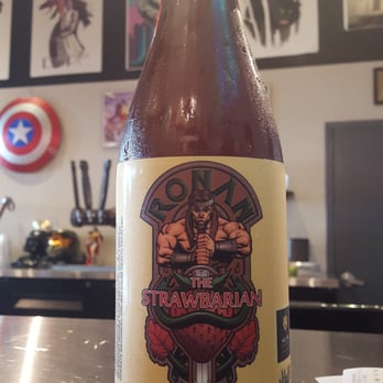 J Wakefield Brewing - Ronan the Strawbarian limited release bottle! Mine! All mine! - Breweries Near Me - Miami, Florida