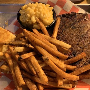 Kloby's Smokehouse - Half rack pork ribs with fries and Mac and cheese - Barbeque Near Me - Laurel, Maryland Kloby's Smokehouse - Half rack pork ribs with fries and Mac and cheese - Barbeque Near Me - Laurel, Maryland