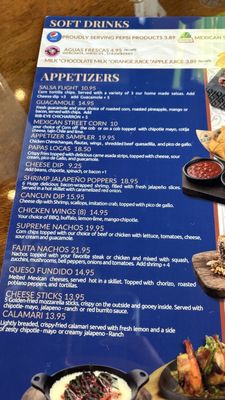 Menu photo 1 Blue Agave Victoria, MN