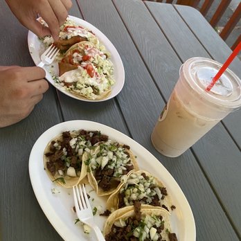Taqueria El Kiosko - Fish tacos and Asada tacos and Large Horchata 32oz - Mexican Near Me - Renton, Washington