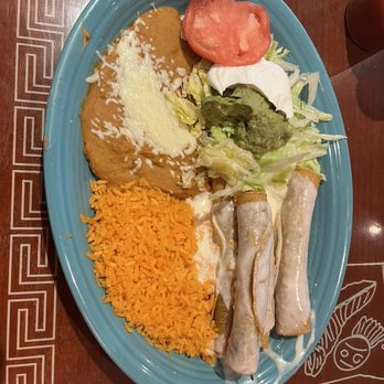 Mi Pueblo - Taquito Platter - Mexican Near Me - Glen Burnie, Maryland