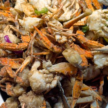 Charcoal Grill & Modern Buffet - Salt and Pepper Crab - Buffets Near Me - Queens, New York