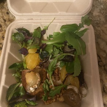 Etcetera Wine Bar - Mixed Greens with Baked Goat Cheese - Wine Bars Near Me - San Francisco, California
