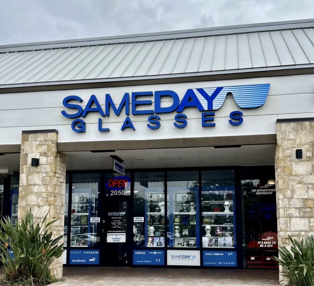 Same day glasses near me