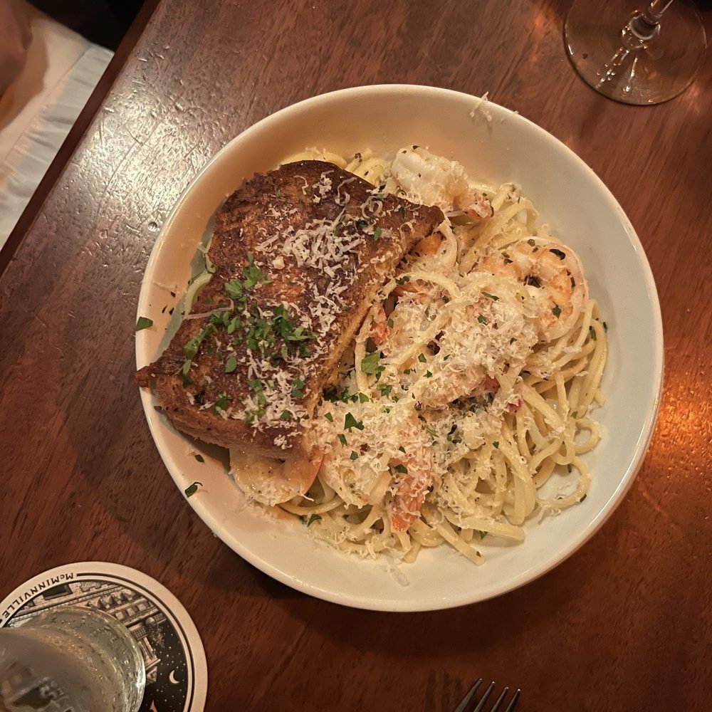 Black Rabbit Restaurant & Bar - White rabbit shrimp pasta - Bars Near Me - Troutdale, Oregon Black Rabbit Restaurant & Bar - White rabbit shrimp pasta - Bars Near Me - Troutdale, Oregon