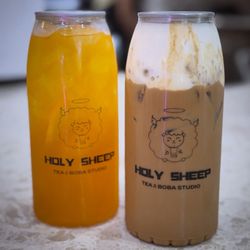 Holy Sheep - Holy Sheep Fruit Tea (peach, lychee)  Việt Coffee w/ Cheese Foam