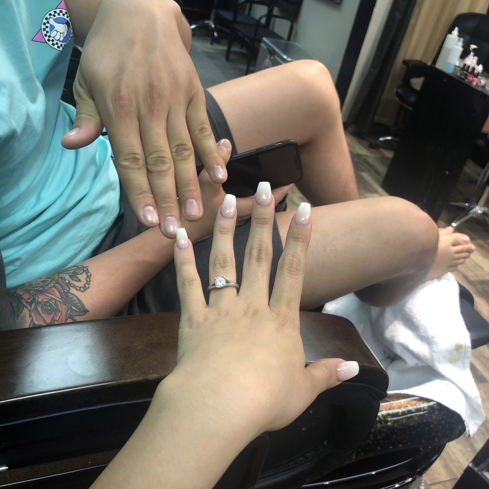 Imani J Nail Salon - Mani pedi with my husband - Nail Salons Near Me - Passaic, New Jersey