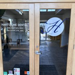 Hartstone Dental - Hartstone Dental's front door