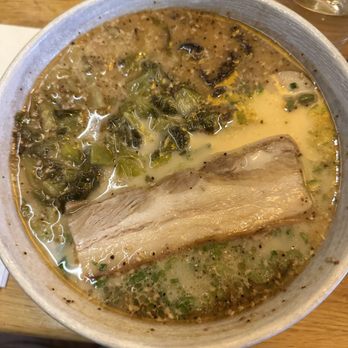 Chuko - Sesame garlic ramen with roasted pork - Asian Fusion Near Me - Brooklyn, New York