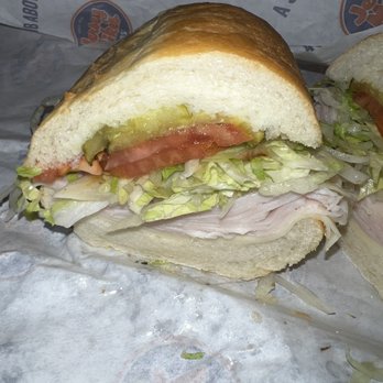 Jersey Mike's Subs - Turkey (antibiotic free) and Provolone. - Fast Food Near Me - Hatfield, Pennsylvania Jersey Mike's Subs - Turkey (antibiotic free) and Provolone. - Fast Food Near Me - Hatfield, Pennsylvania