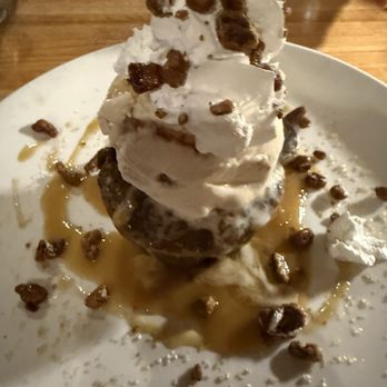 Sonapa Grille - Fresh Baked Bread Pudding with ice cream - Bars Near Me - New Smyrna Beach, Florida
