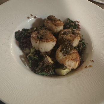 Morrison's Restaurant and Bar - Seared Scallops - New American Near Me - Mammoth Lakes, California