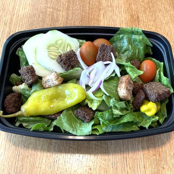 Rosati's Pizza - Small Size Italian Table Side Salad - Before Adding Dressing - Pizza Near Me - Overland Park, Kansas Rosati's Pizza - Small Size Italian Table Side Salad - Before Adding Dressing - Pizza Near Me - Overland Park, Kansas